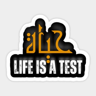 Life is a Test Sticker